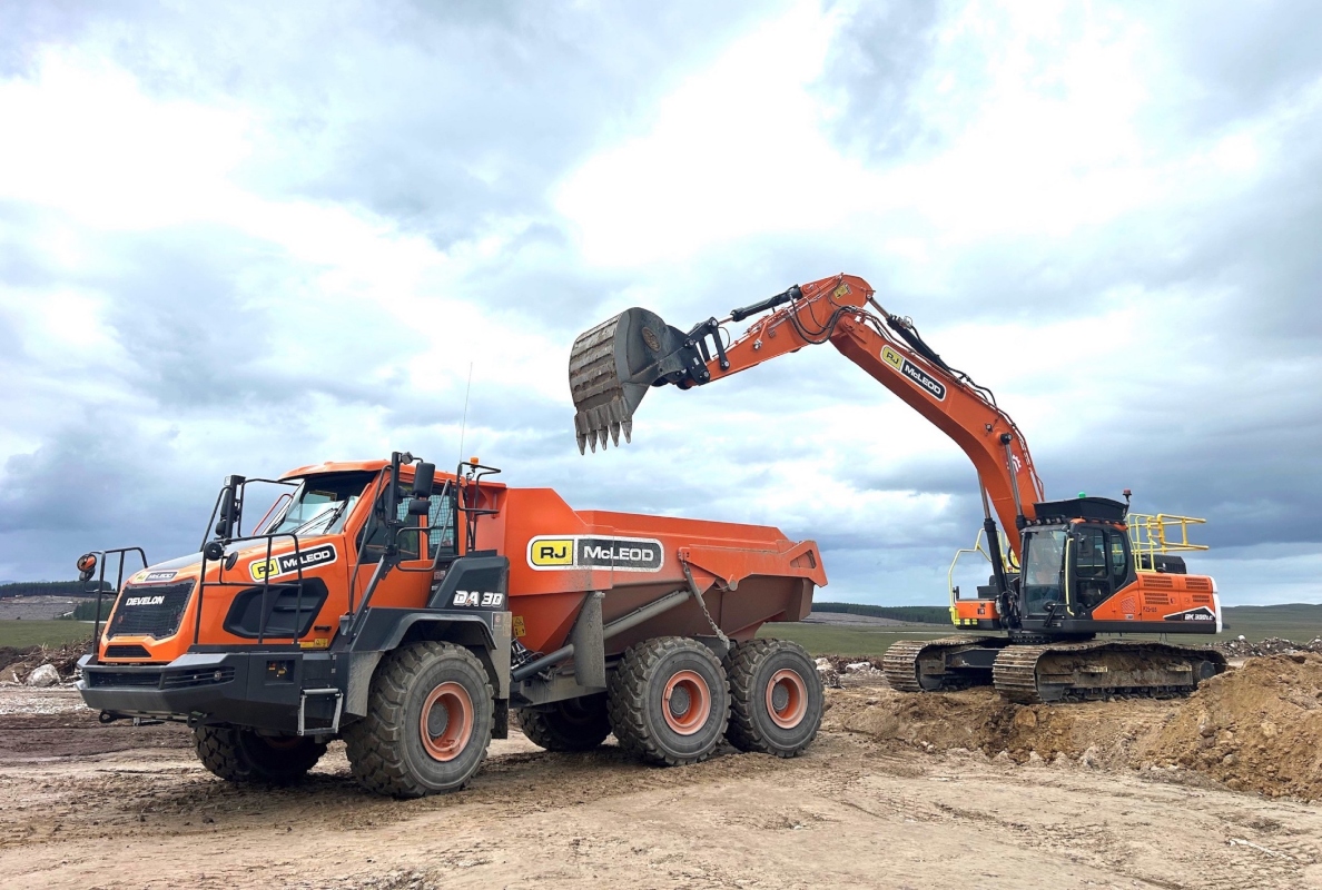 Develon Wins Major New Machine Order from RJ McLeod