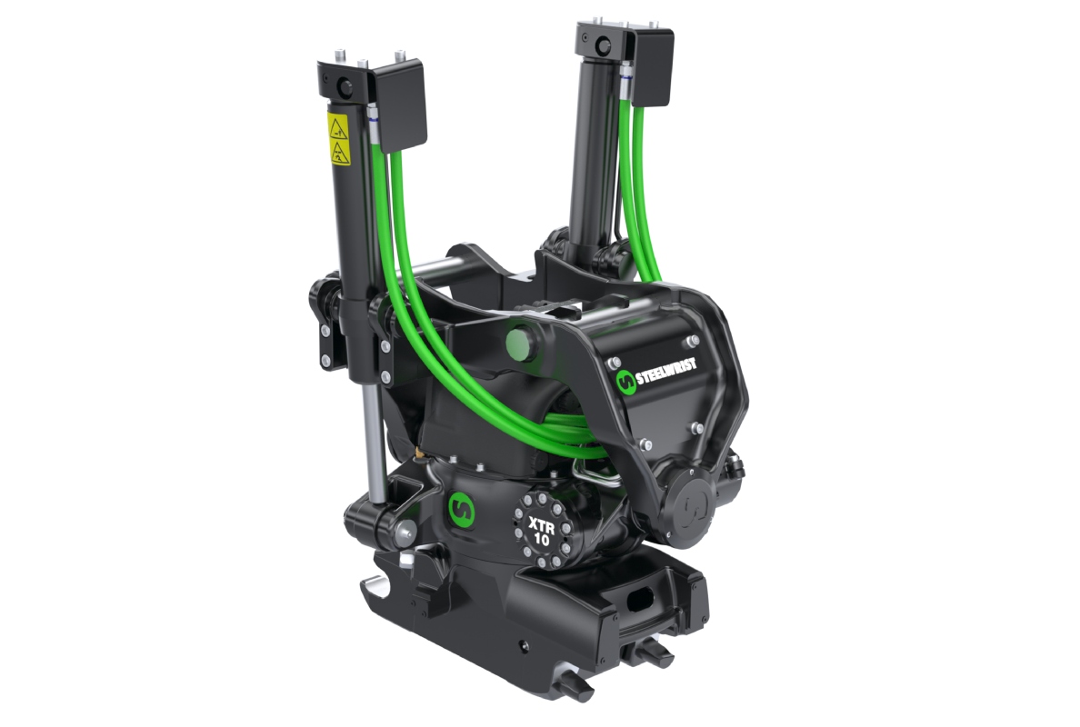 Steelwrist to present XTR third-generation tiltrotators and SQ40 automatic coupler solution at SaMoTer exhibition in Italy