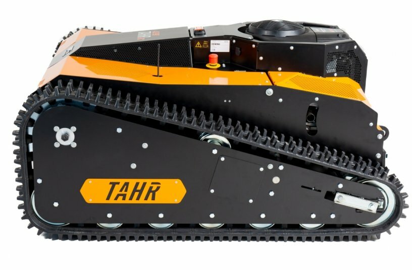 Mow steep slopes faster - without turning
