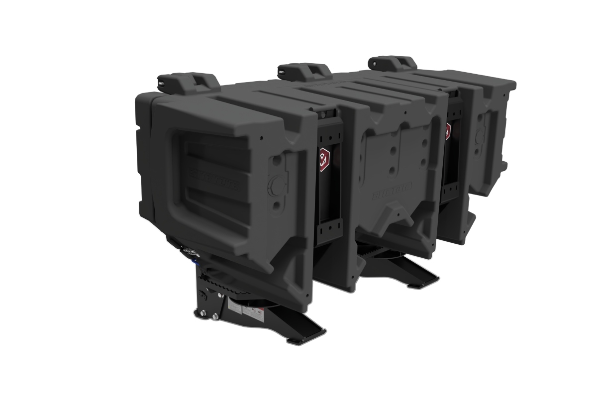 Virnig Manufacturing Skid Steer Salt Spreader