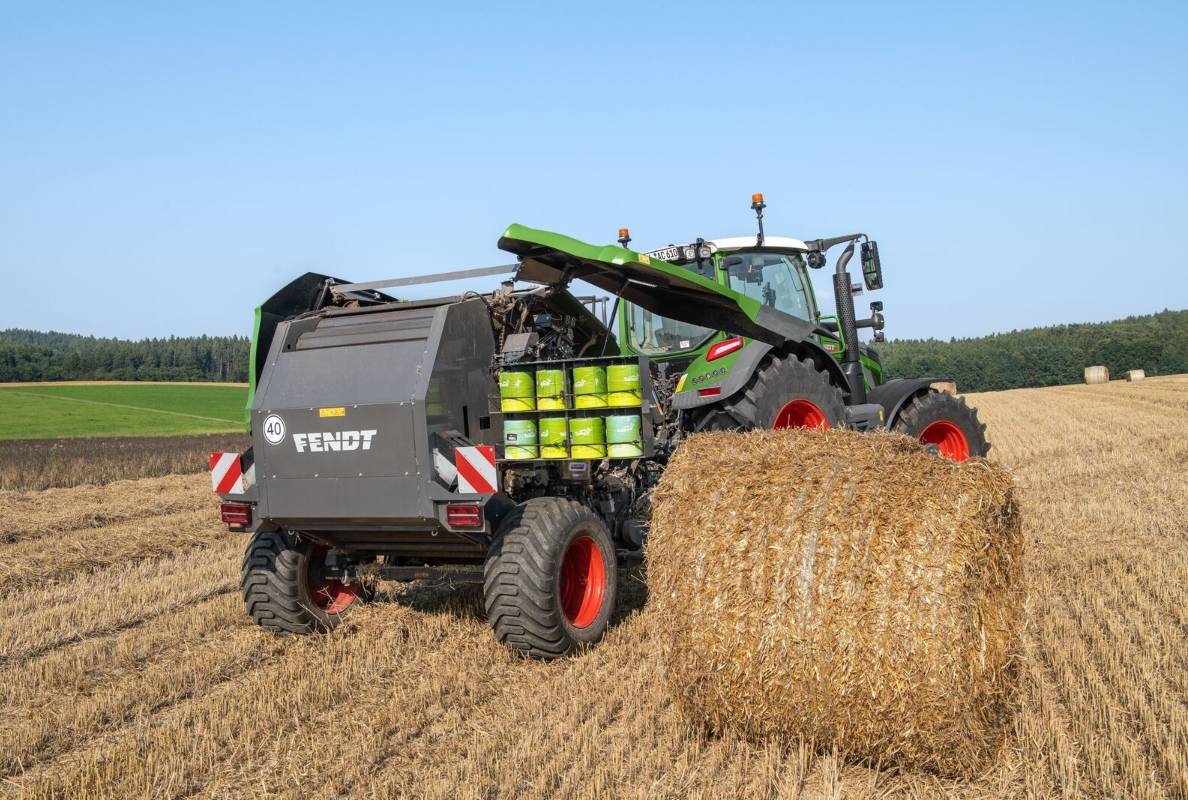 New options for binding by the Fendt Rotana round balers