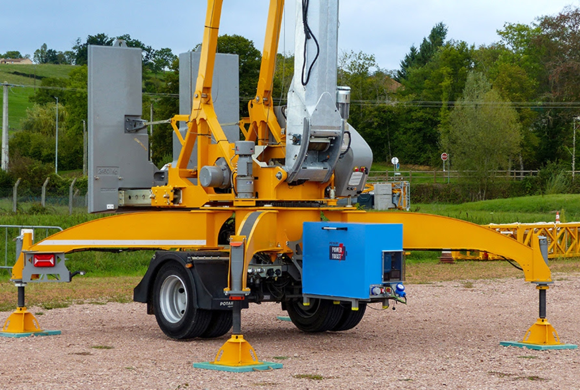 Potain launches PowerBoost™ to add battery capacity to self-erecting cranes