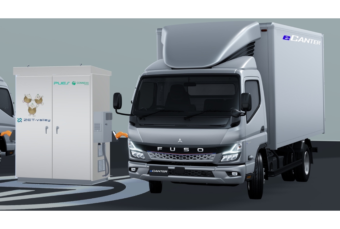Daimler Truck subsidiary FUSO demonstrates recycling of eCanter batteries in energy storage systems