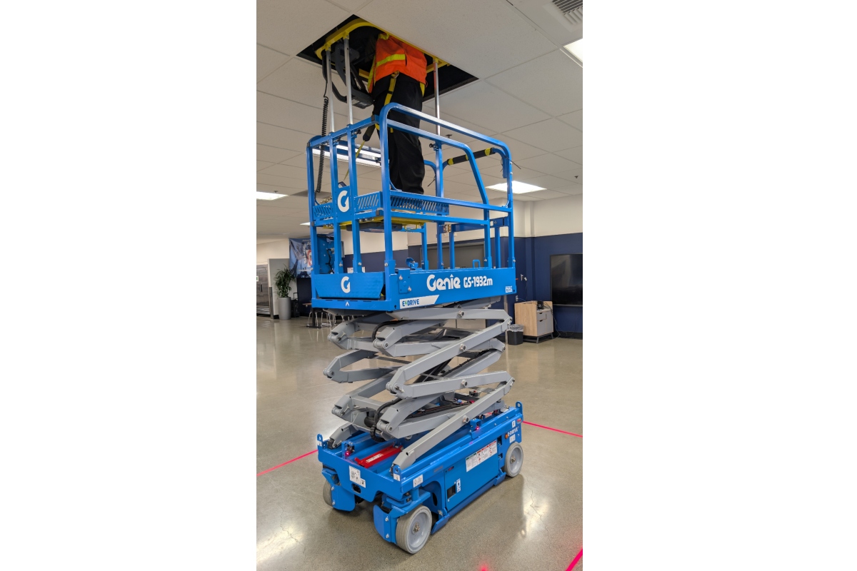 Integrated Access Deck ceiling tile