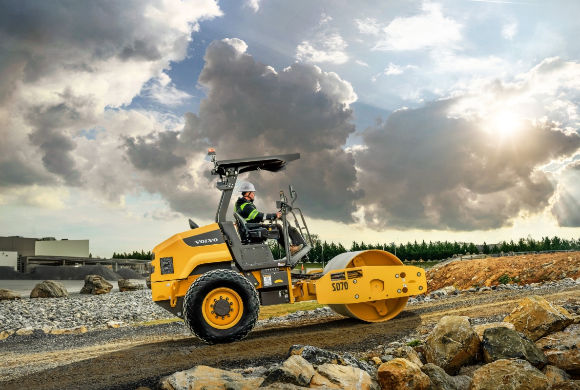 New Volvo SD70 Soil Compactor Brings Premium Performance in a Value Package