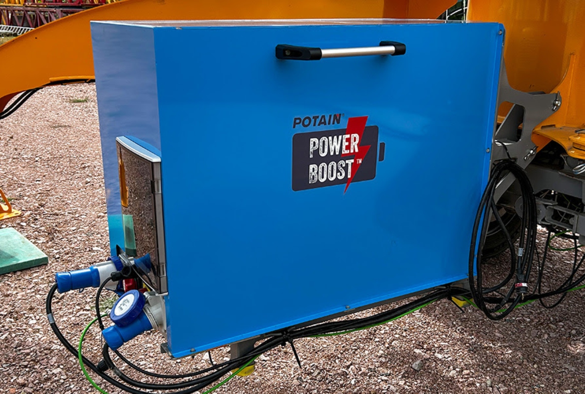 Potain launches PowerBoost™ to add battery capacity to self-erecting cranes