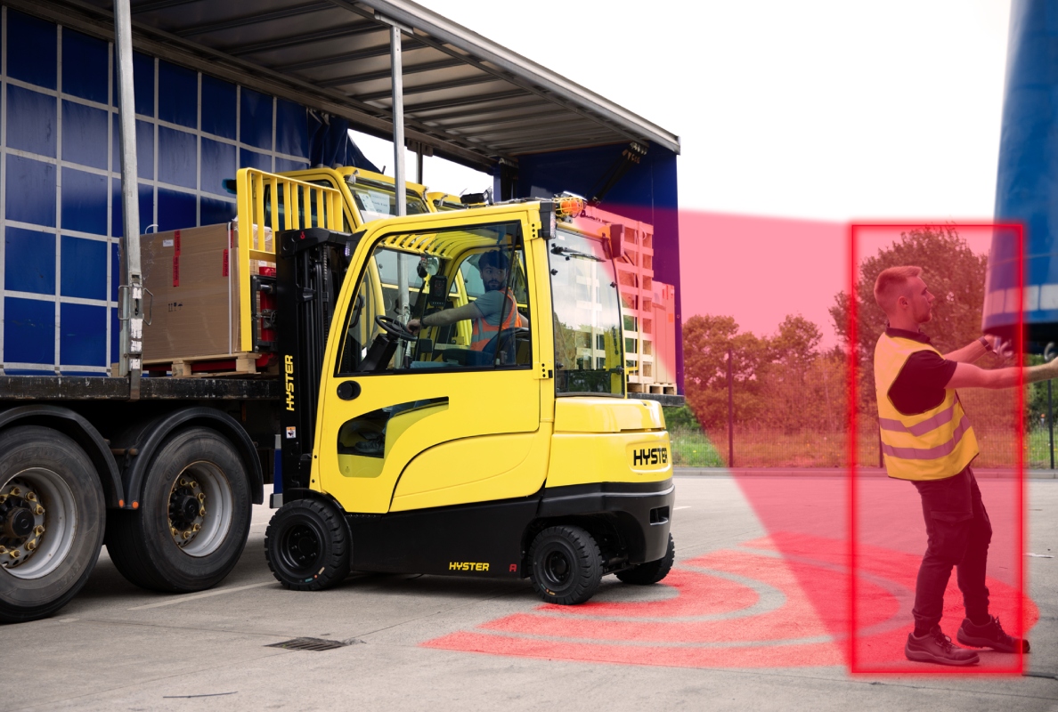 Hyster expands lineup of active alert and assist solutions with pedestrian awareness camera