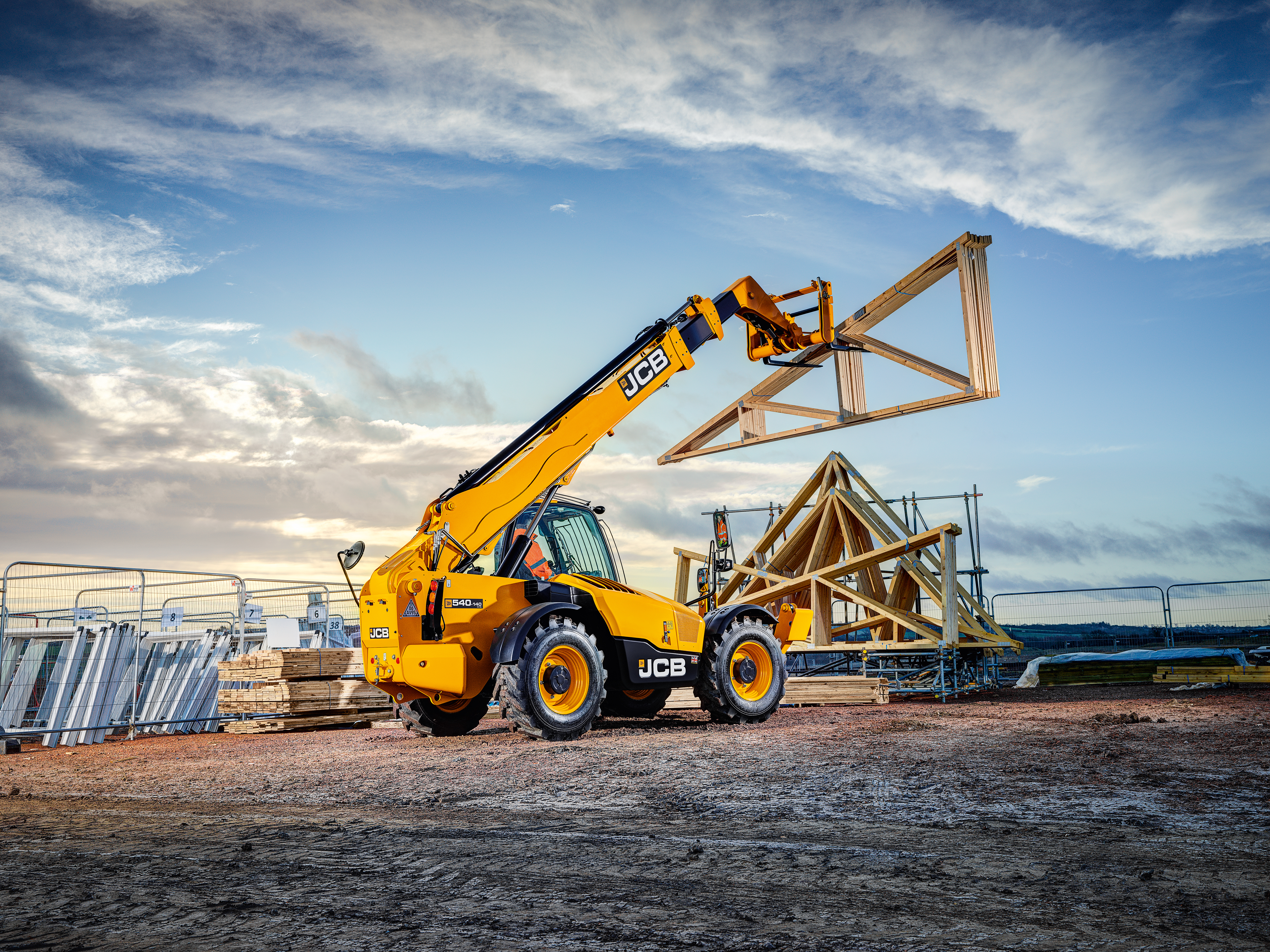 JCB Construction Telehandlers adopt latest Stage V technology