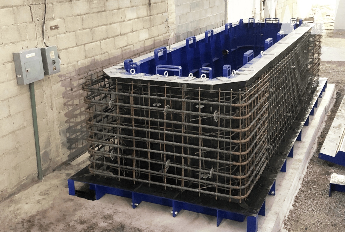 Rigid frame formwork