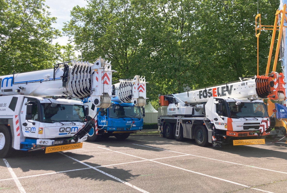 Manitowoc showcases Grove cranes at JDL Expo 2023