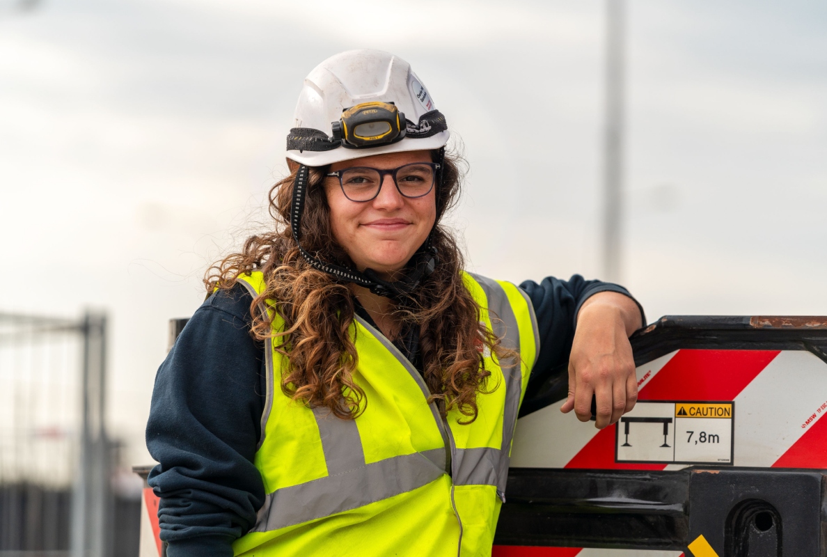 Julie Wolf is managing the refurbishment work for the French company Altrad Endel.