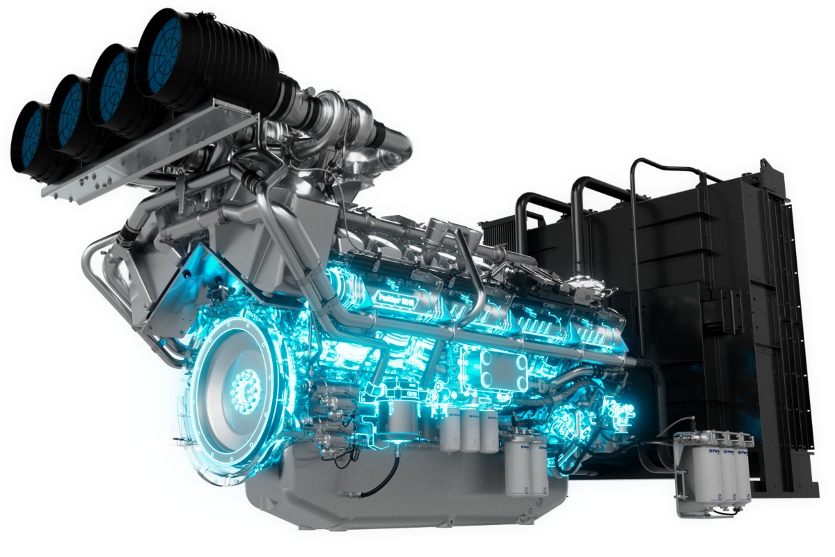 Perkins 5016 EP engine