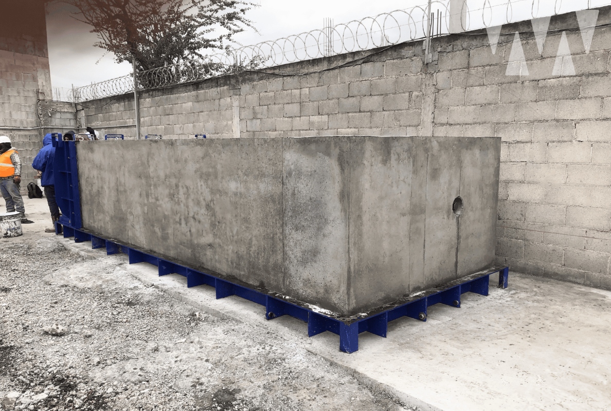 Concrete piece
