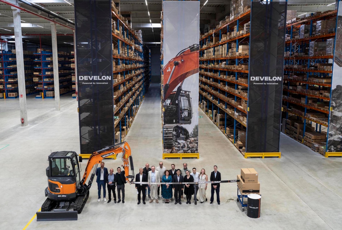 Develon Opens New Parts Distribution Center in Belgium to Strengthen Customer-Centric Services in Europe