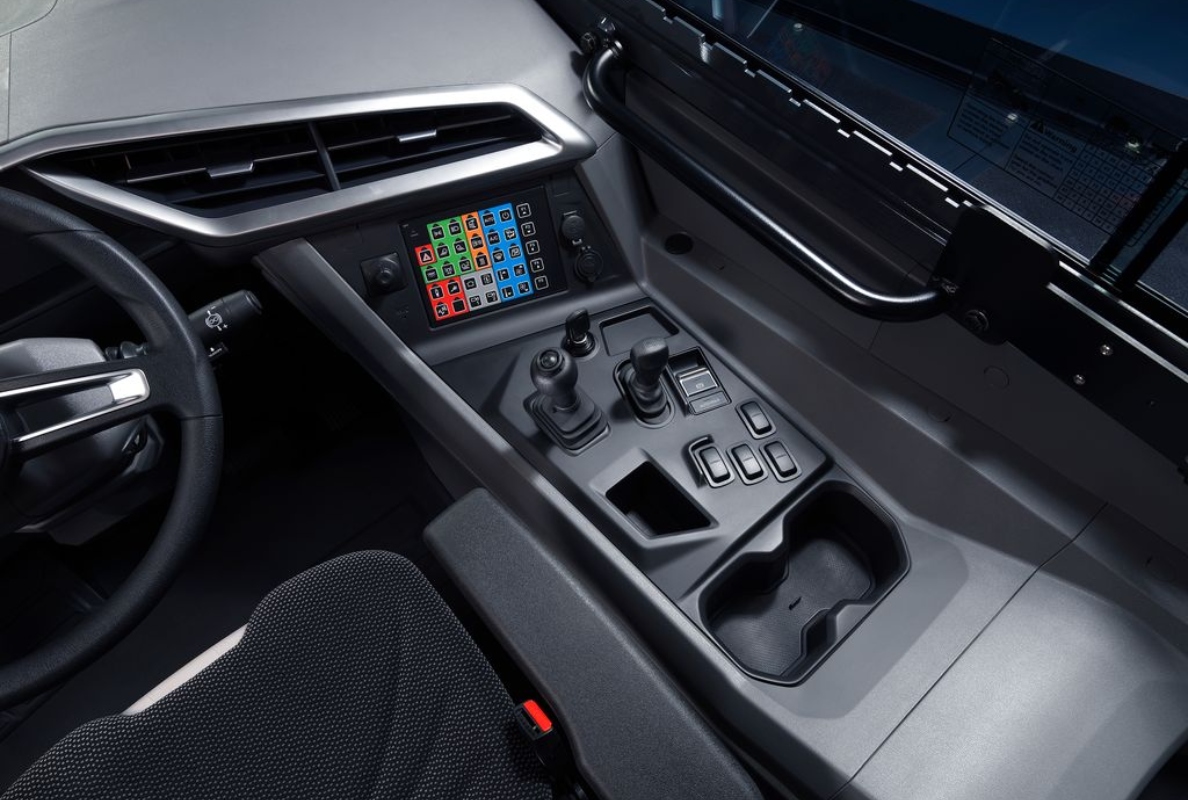 Cab updates for Hyundai articulated dump trucks