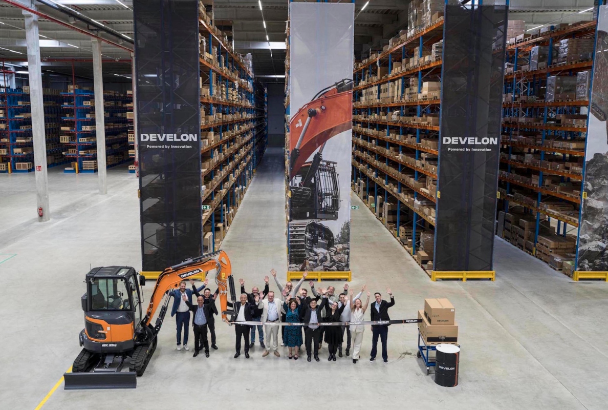 Develon Opens New Parts Distribution Center in Belgium to Strengthen Customer-Centric Services in Europe