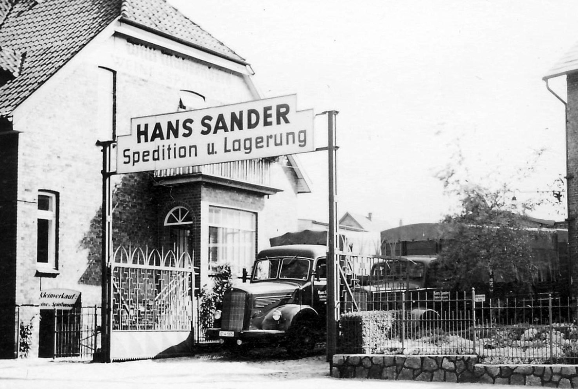 The early days of Sander Logistics almost 100 years ago