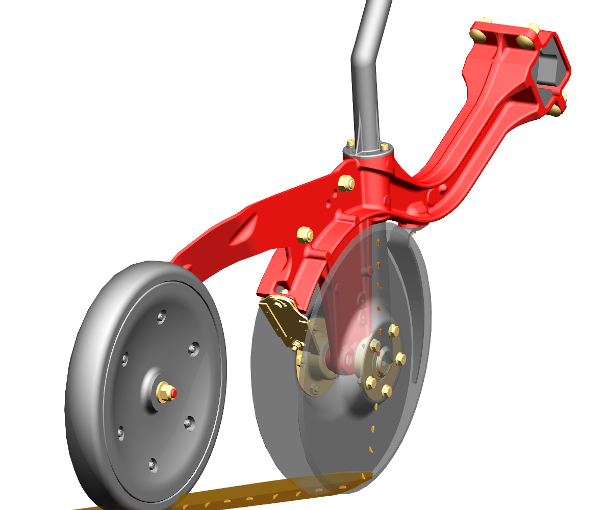 DUAL AEROSEM DISC double-disc coulters