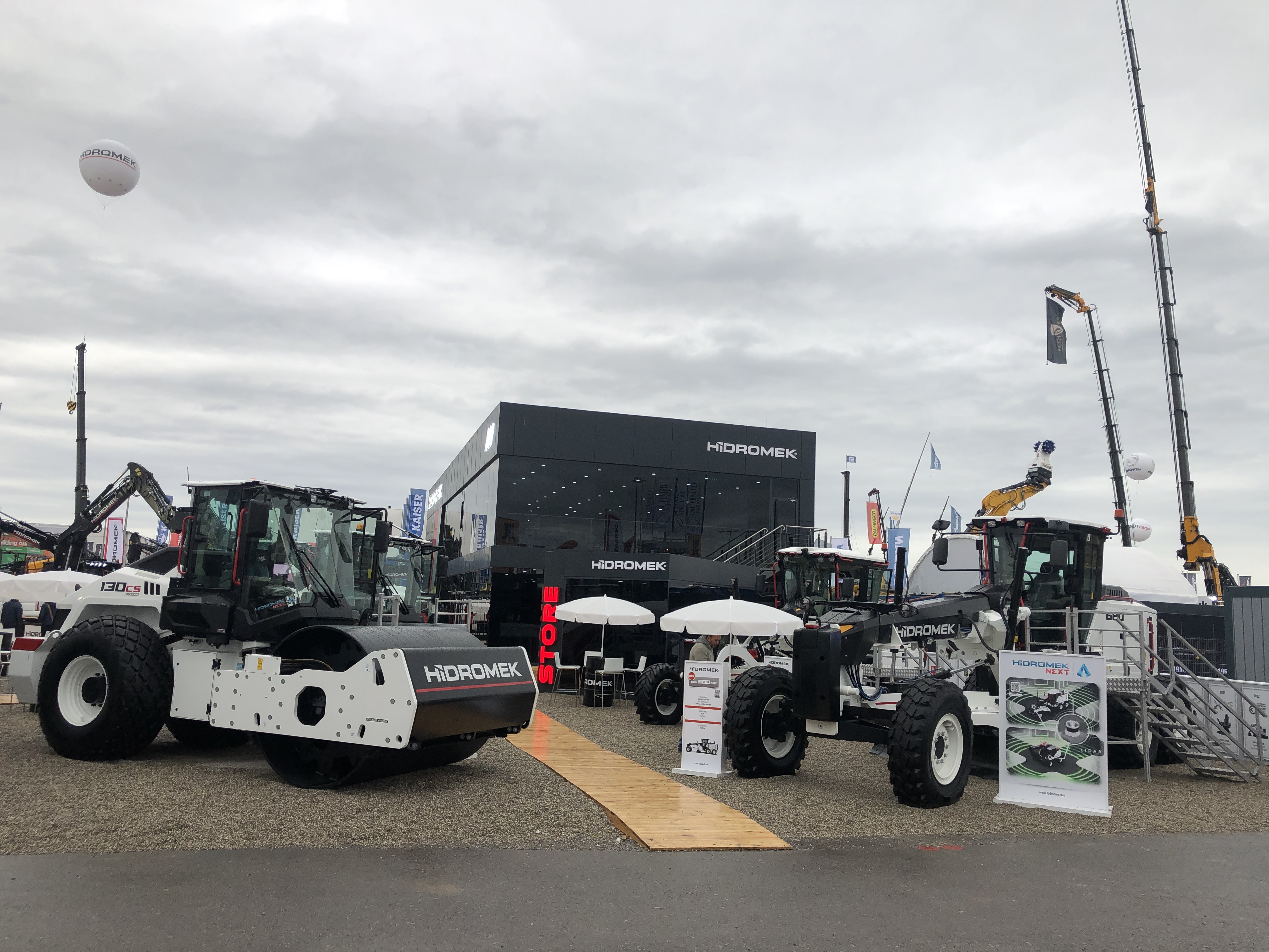 Soil Compactor and Motor Grader