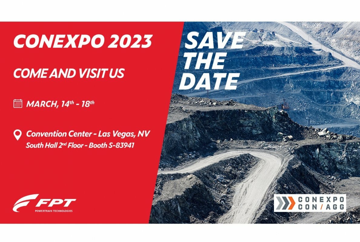 CONEXPO-CON/AGG 2023: FPT INDUSTRIAL to showcase compact, high-performance and sustainable construction equipment engines