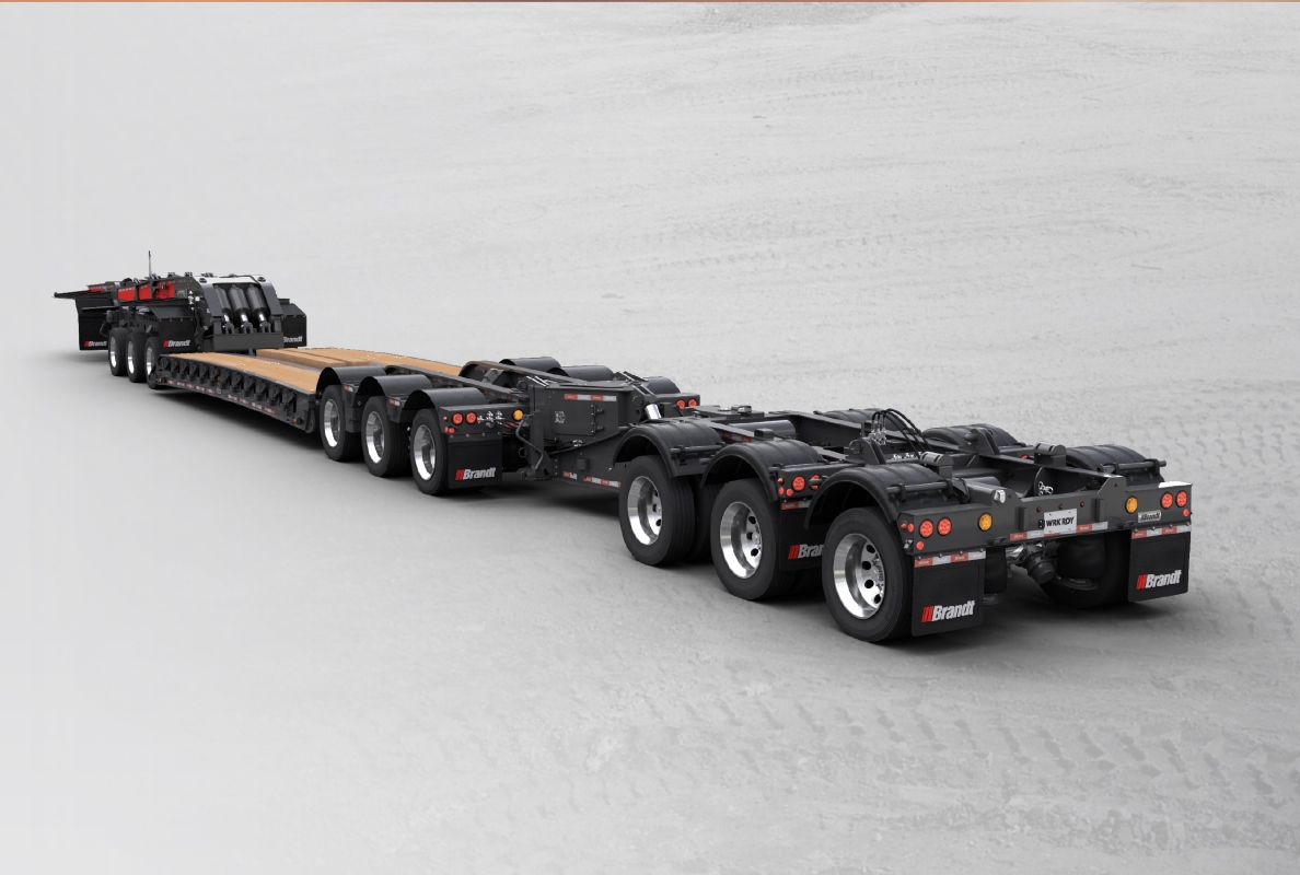 85-ton Square-Tail Trailer