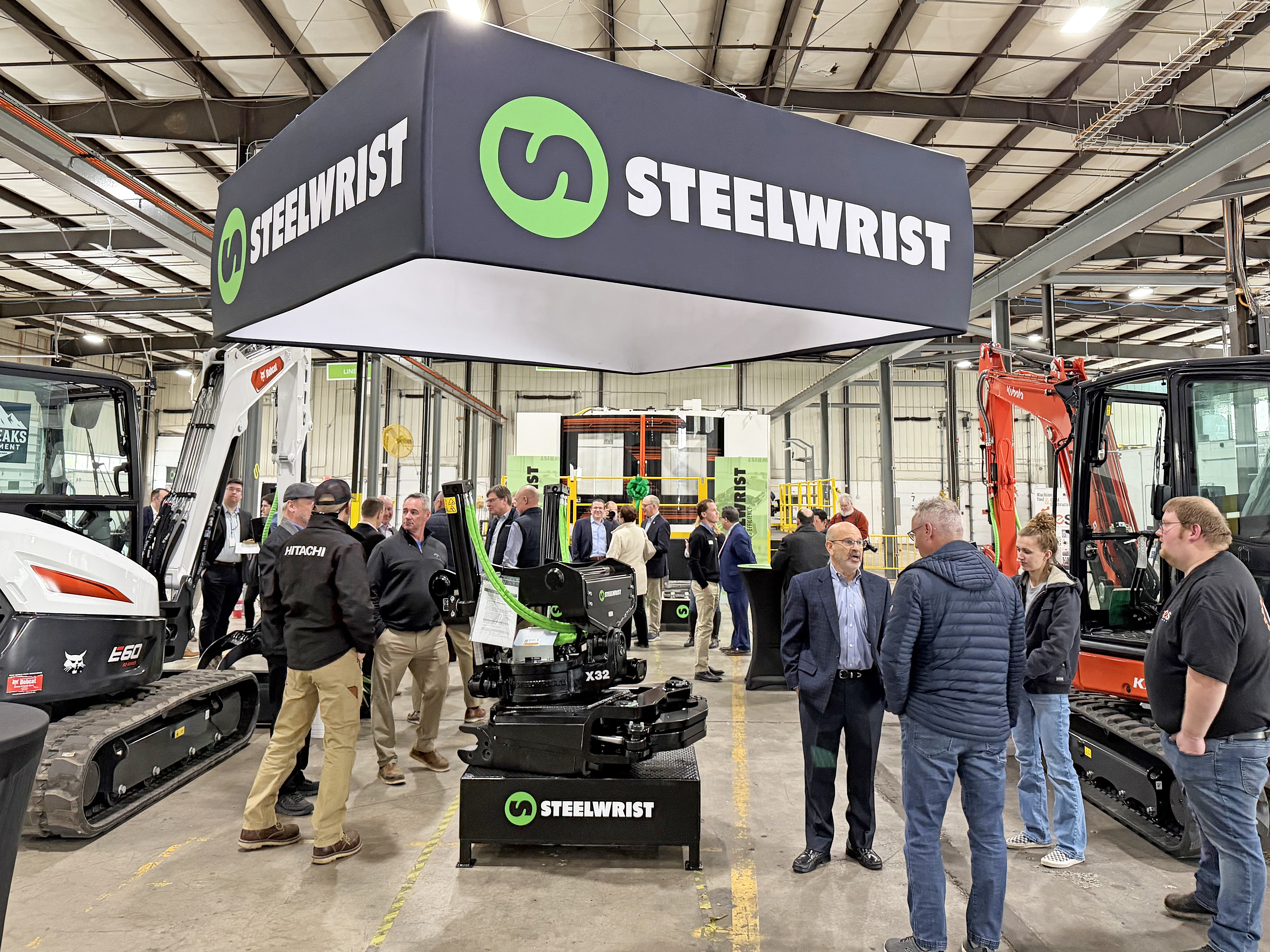 Steelwrist inauguration ofexpanded operations in Newington