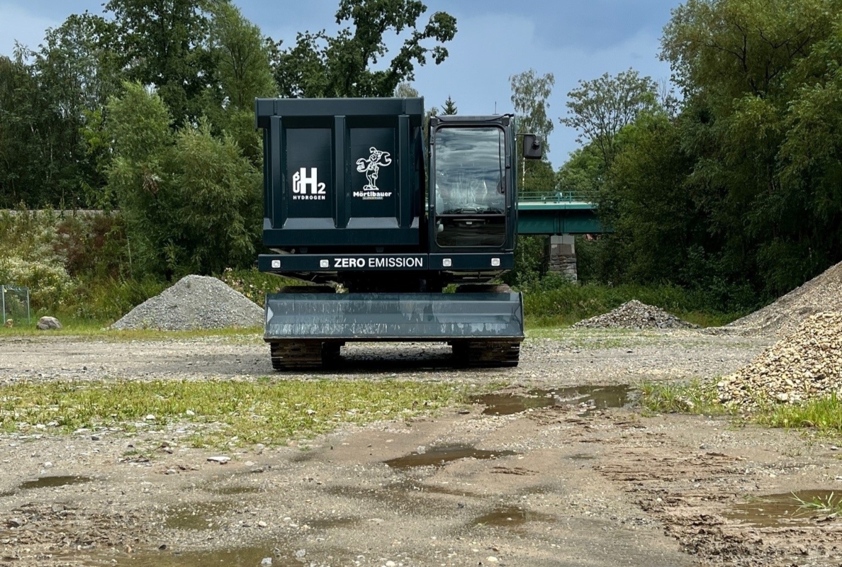 The Unimog and crawler are