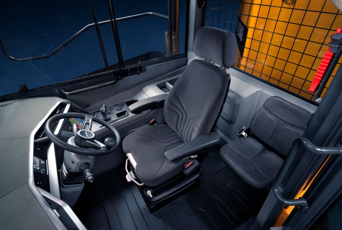 Cab updates for Hyundai articulated dump trucks