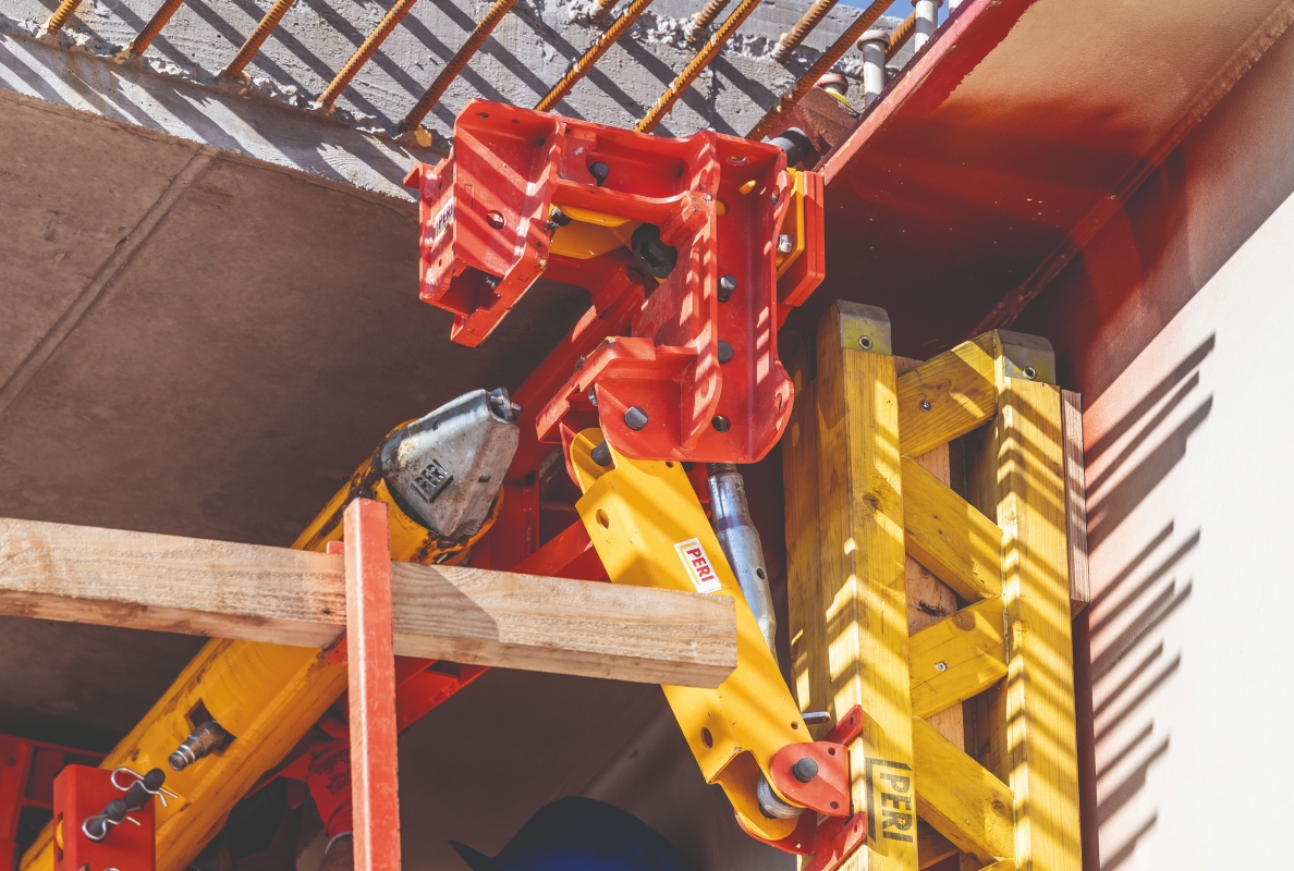 The composite track is quick and easy to operate and move. Obstructions are simply passed over.