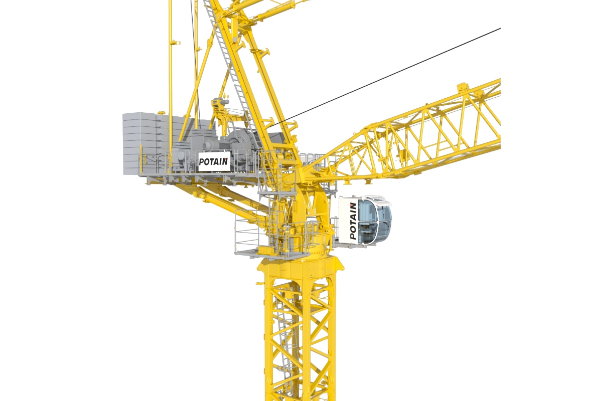Manitowoc launches another big Potain crane from its China factory
