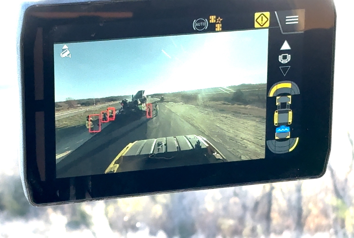 Collision Mitigation for Cat Asphalt Compactors