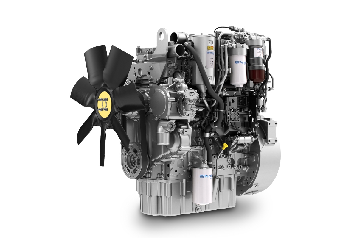 Perkins 1204J-E44TTA industrial diesel engine.