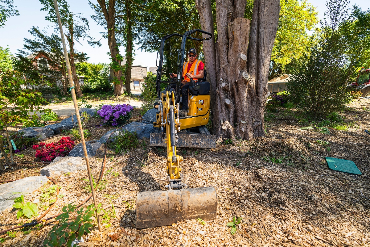 Cat® 301 CR micro hydraulic excavator