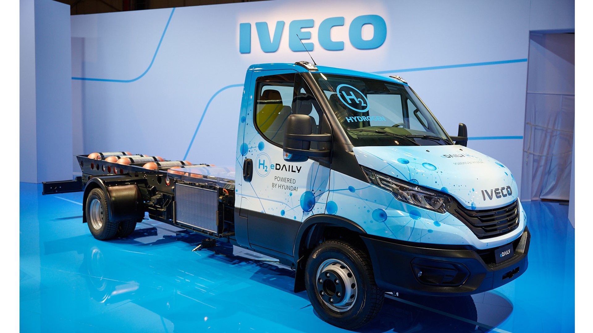 IVECO and Hyundai present the first fuel cell large van at IAA in Hanover as their partnership develops