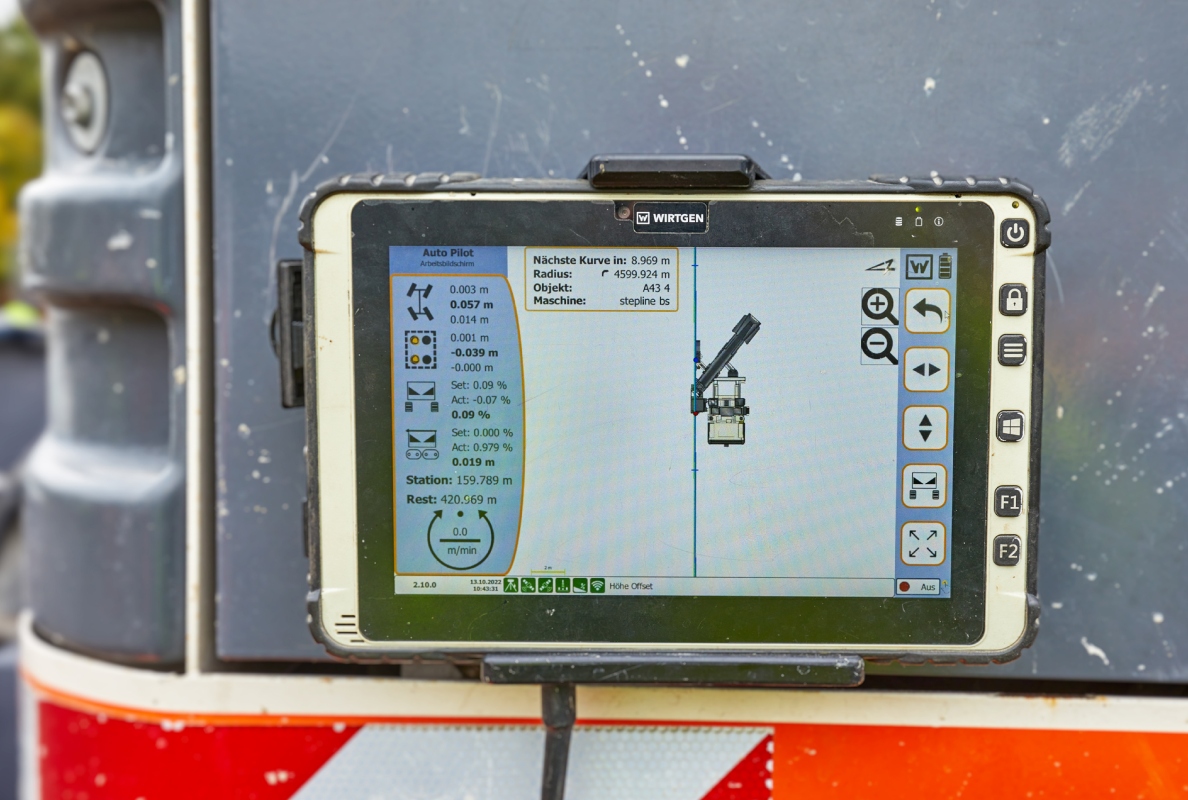 The tablet can be easily