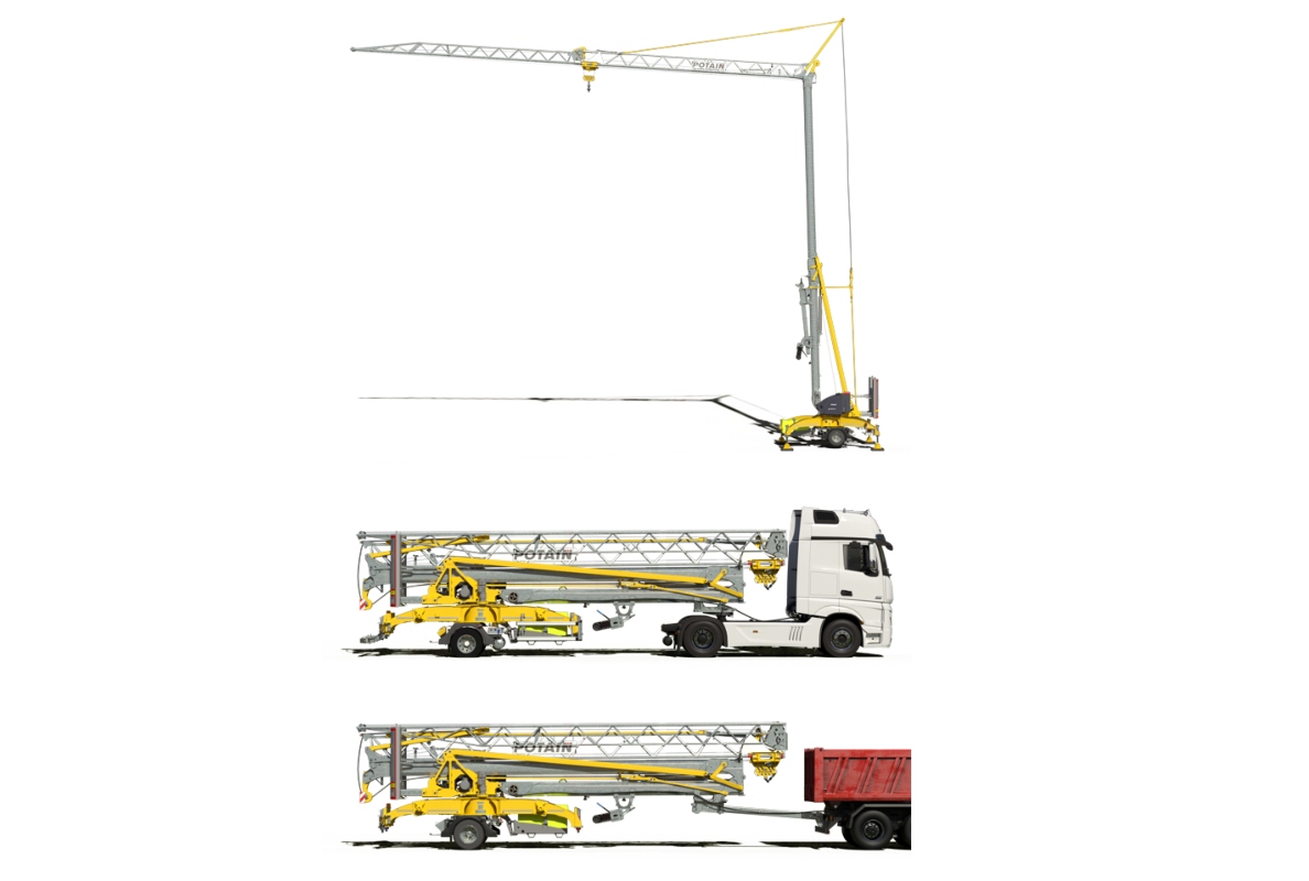 Manitowoc introduces new Potain Igo M self-erecting crane at Batimat in Paris