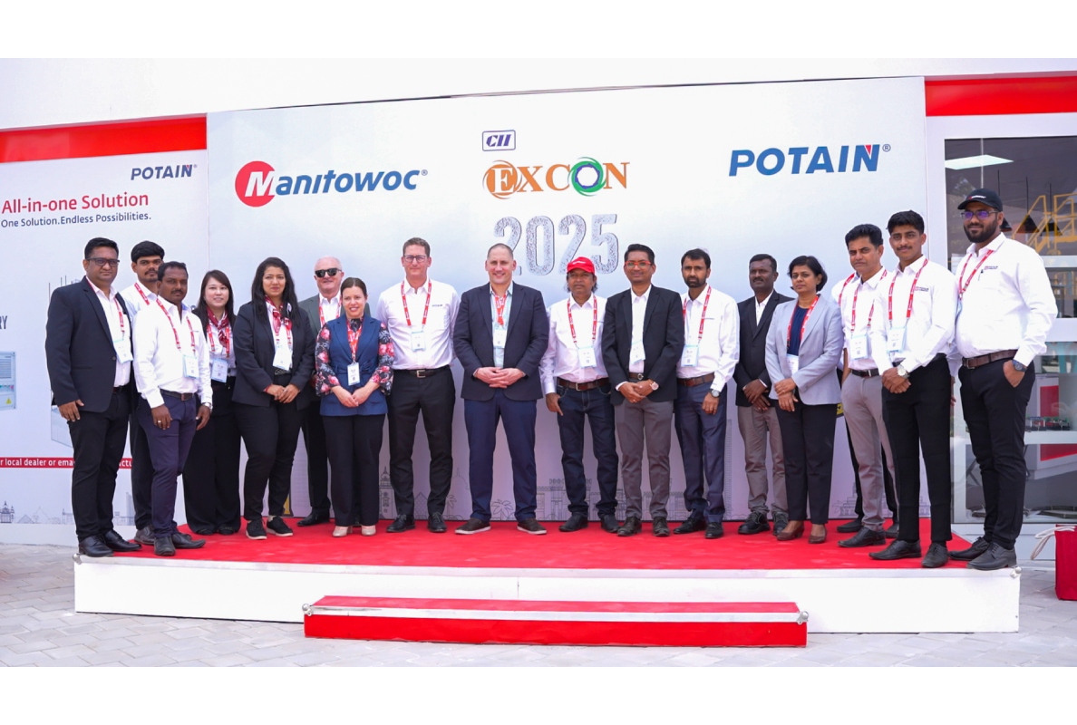 New Potain MCT 105 topless tower crane in the spotlight at EXCON 2025