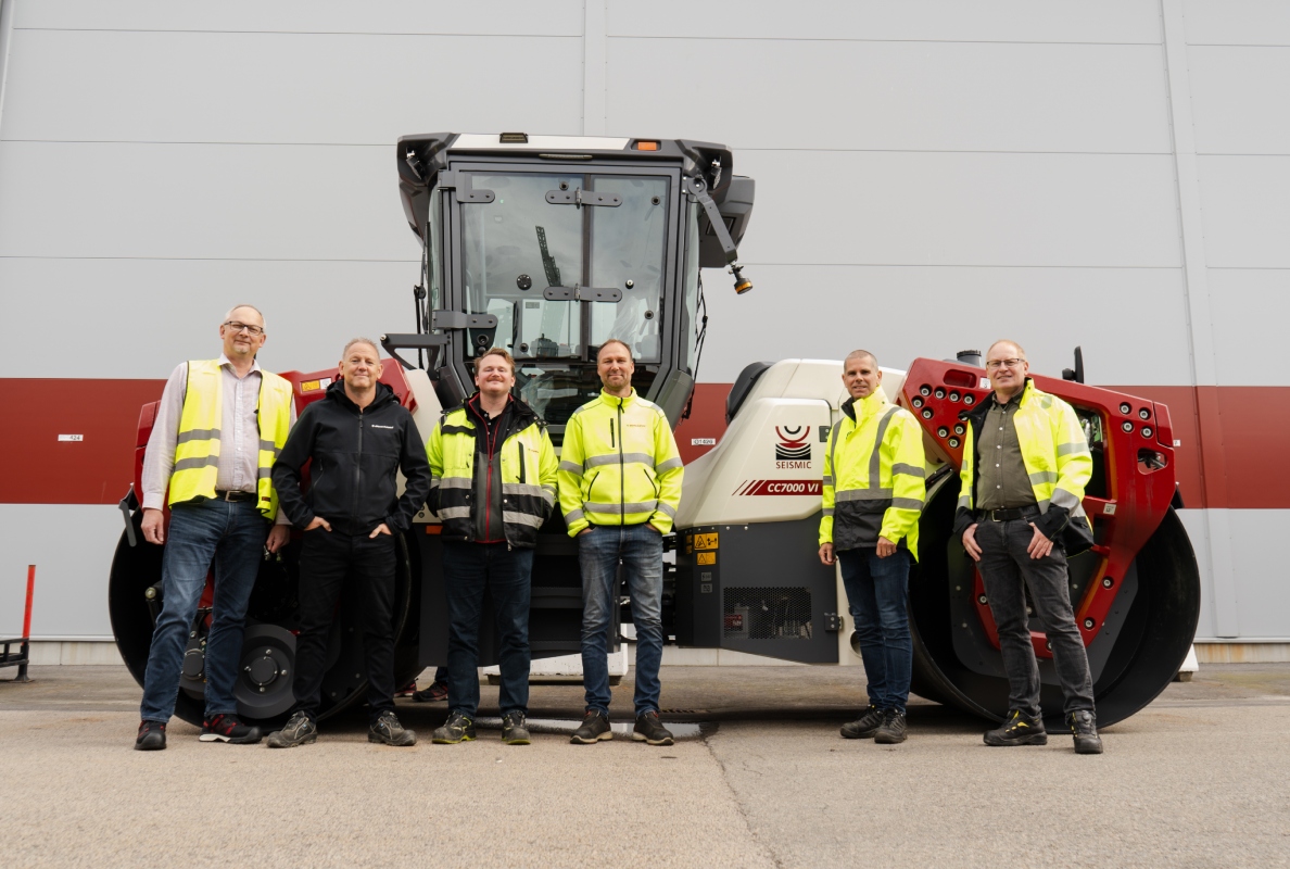 Dynapac Reenters the 16-Ton Asphalt Roller Class with the CC7000 VI