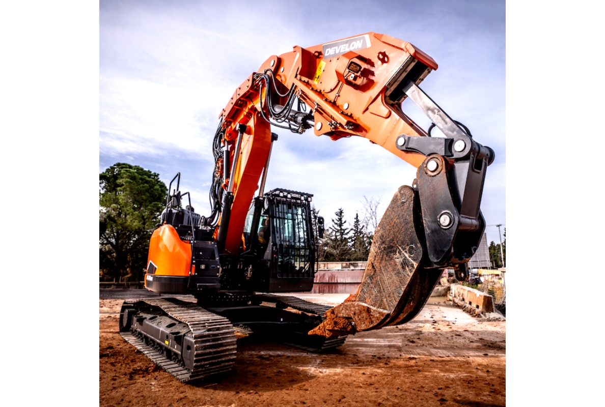 New DX235RTF-7 Tunnelling Excavator from DEVELON