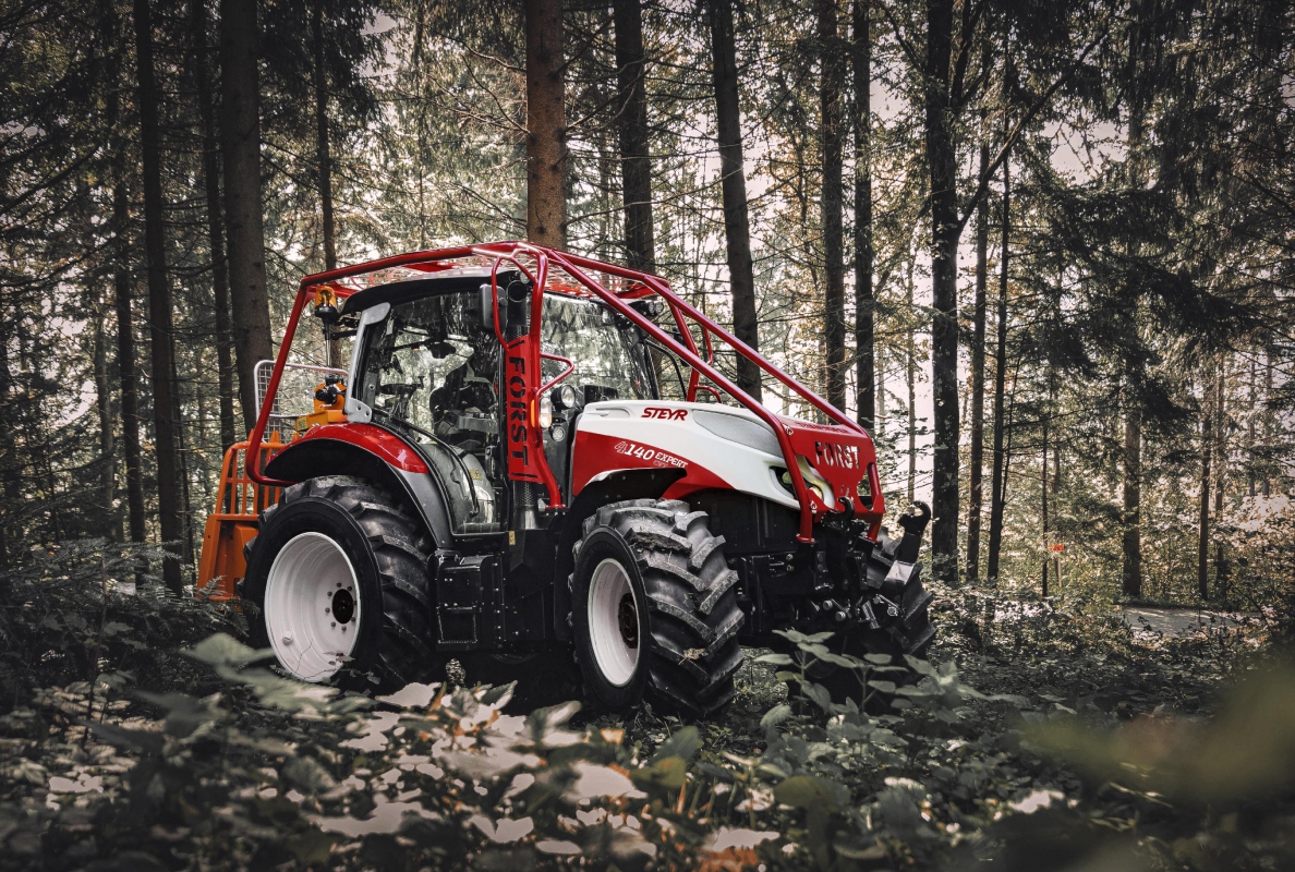 STEYR 4140 Expert CVT Forestry