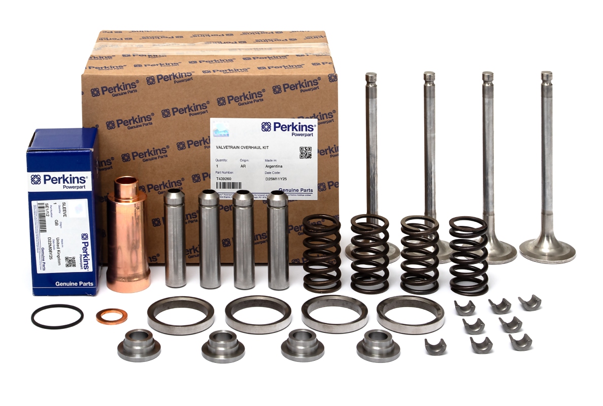 Restore power and extend engine life with the new Perkins® 4000 Series overhaul kits