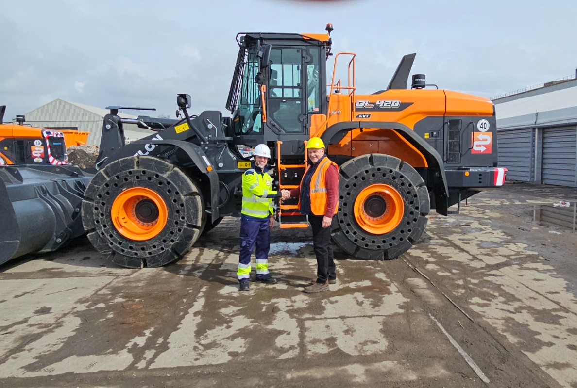 HeavyMovement Purchases Eight New Develon Wheel Loaders