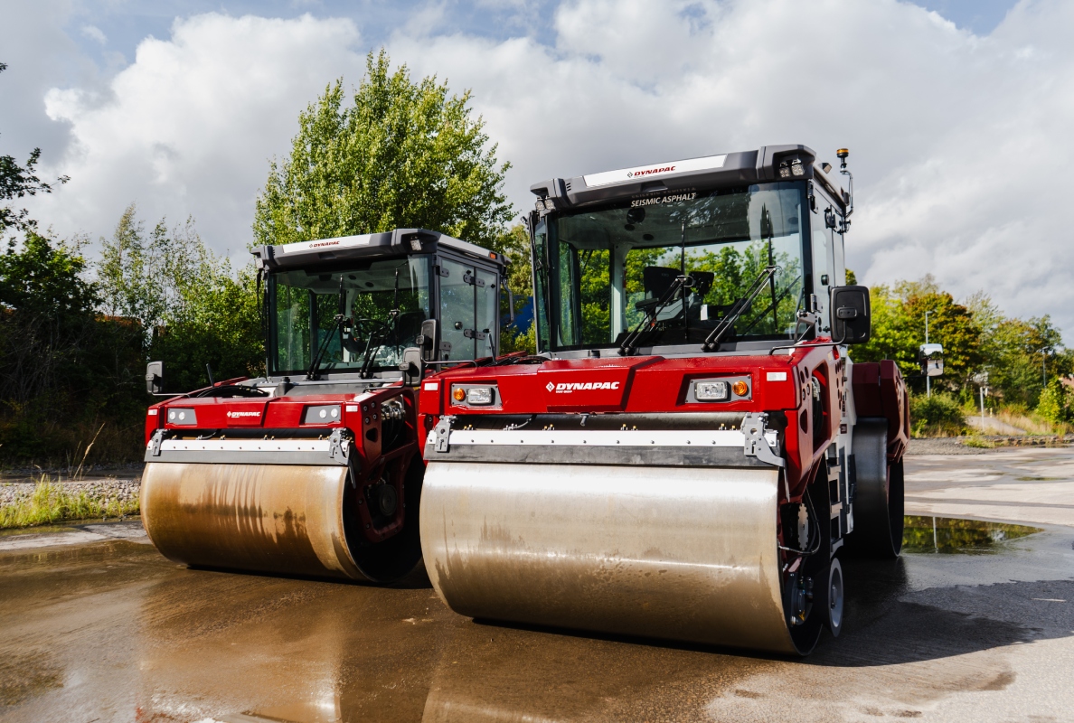 Dynapac Reenters the 16-Ton Asphalt Roller Class with the CC7000 VI