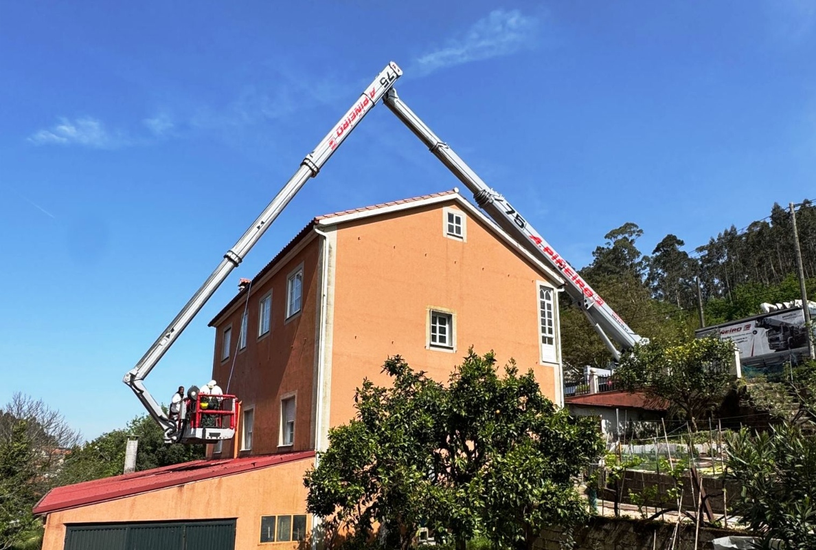 Alberto Piñeiro Lift and RUTHMANN STEIGER® T 750 HF