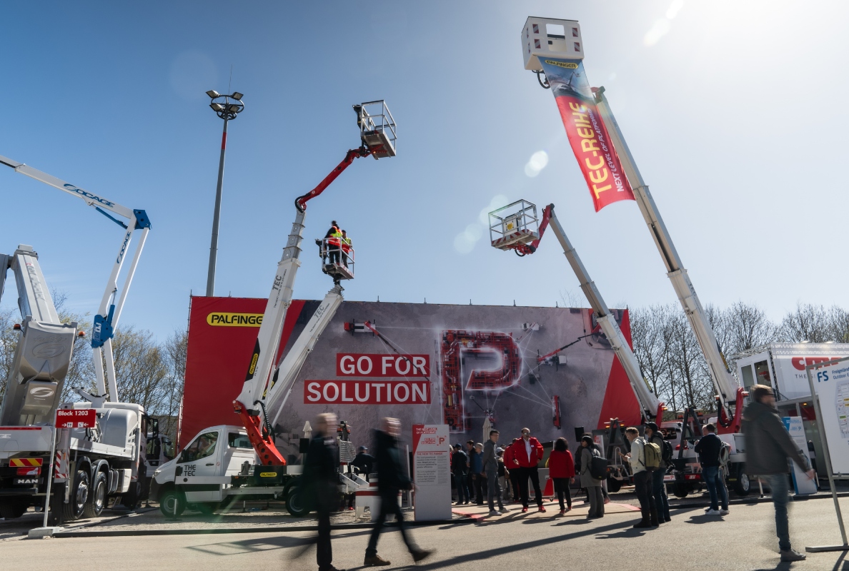 PALFINGER presents the next level of platforms at bauma.