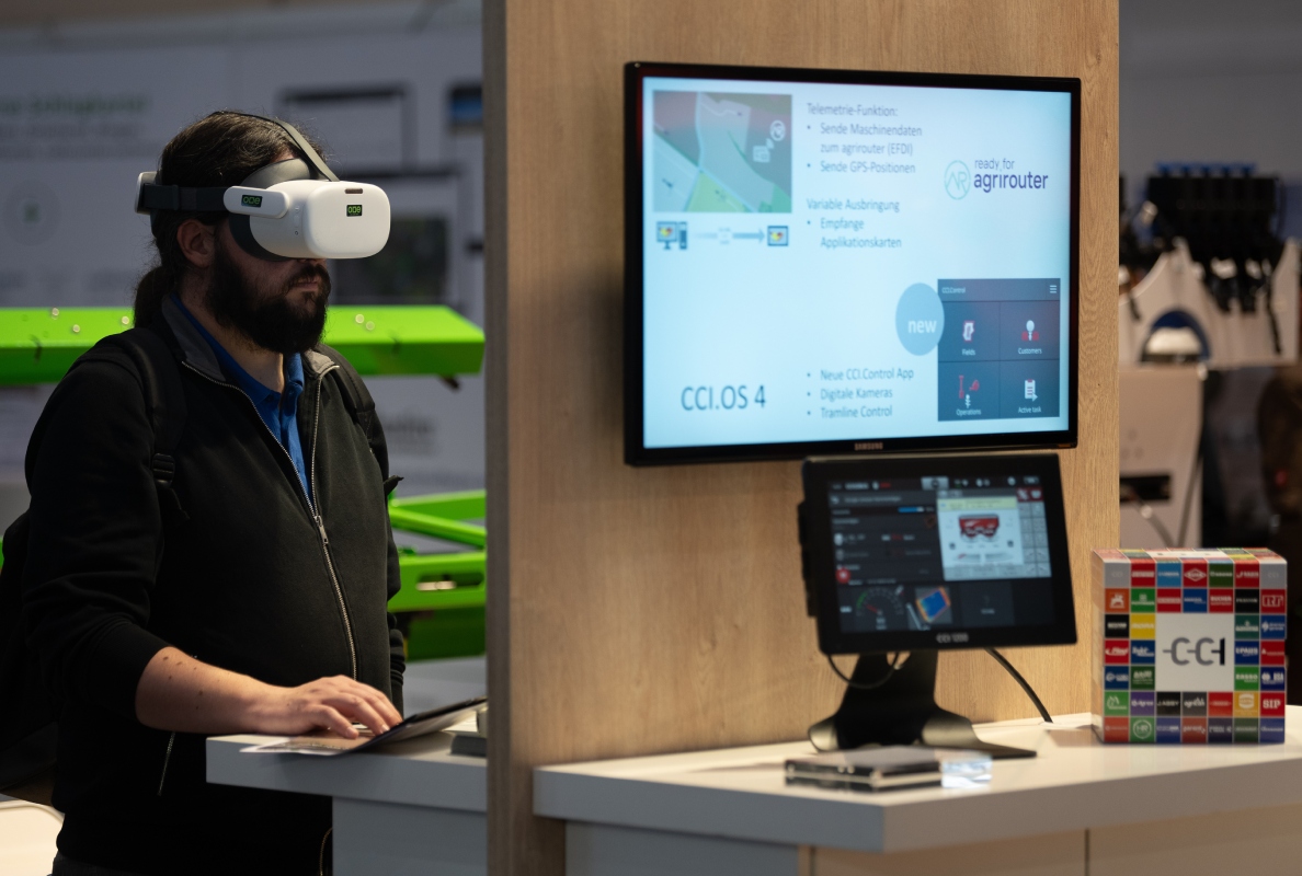 The Digital Farm Center is a new feature at Agritechnica