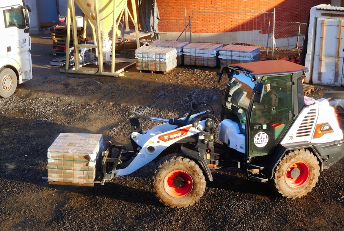 New Bobcat L85 Compact Wheel Loader Helps Build Convent