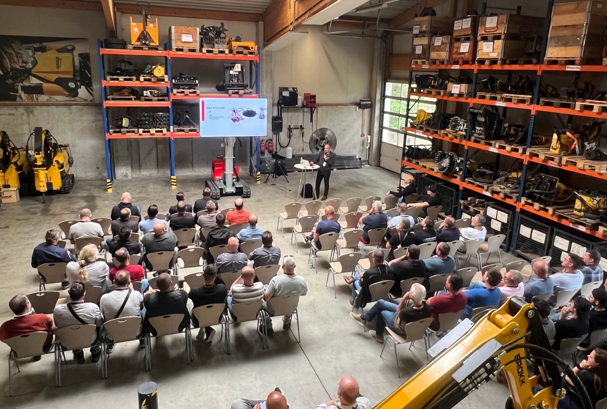 Attendees at Aquajet’s World Tour in Germany saw a variety of Hydrodemolition demonstrations with state-of-the-art equipment.