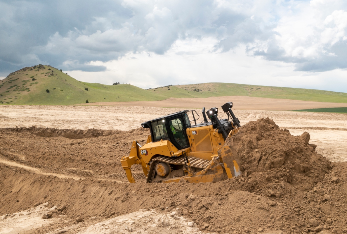 Cat D8 Landscape