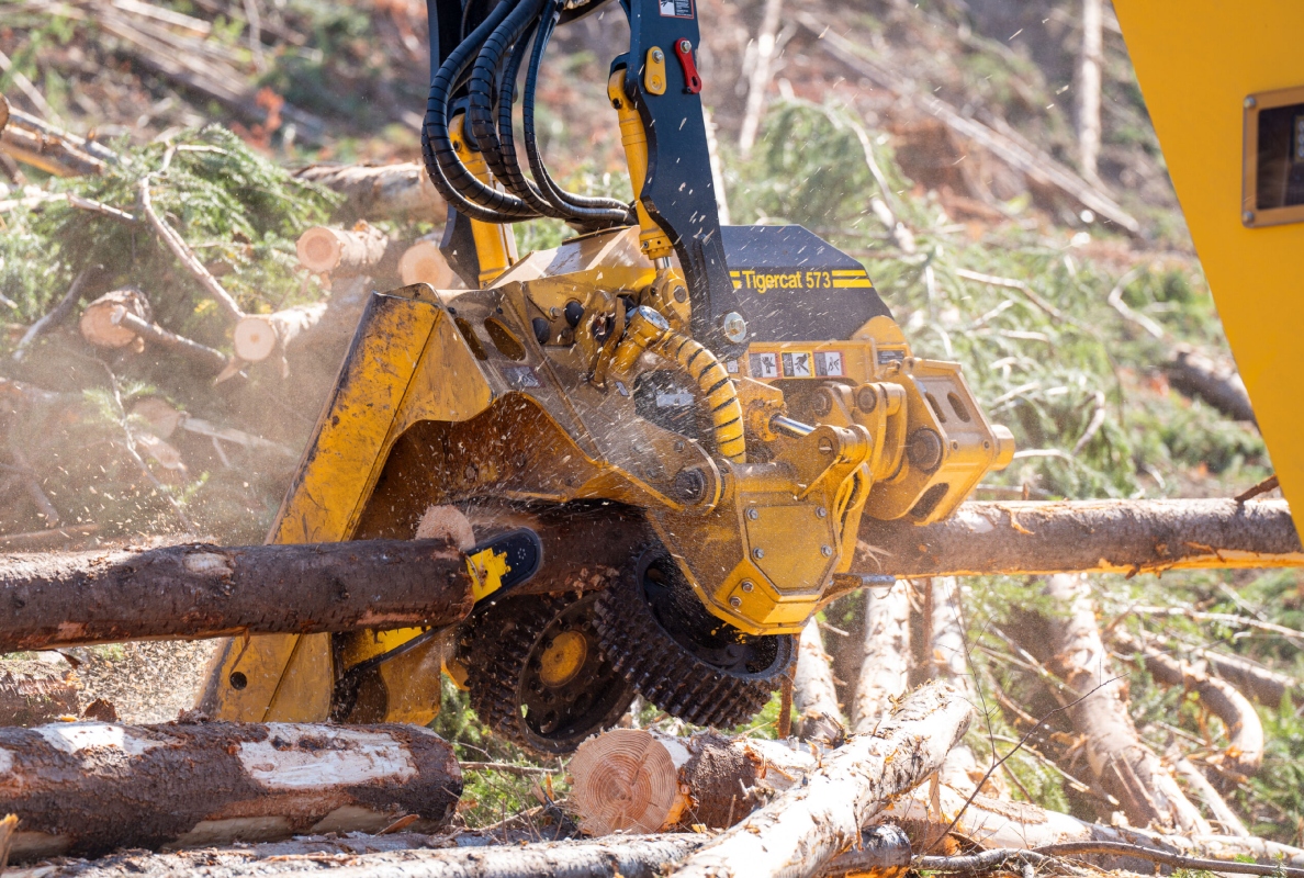 New Triangulated Harvesting Head